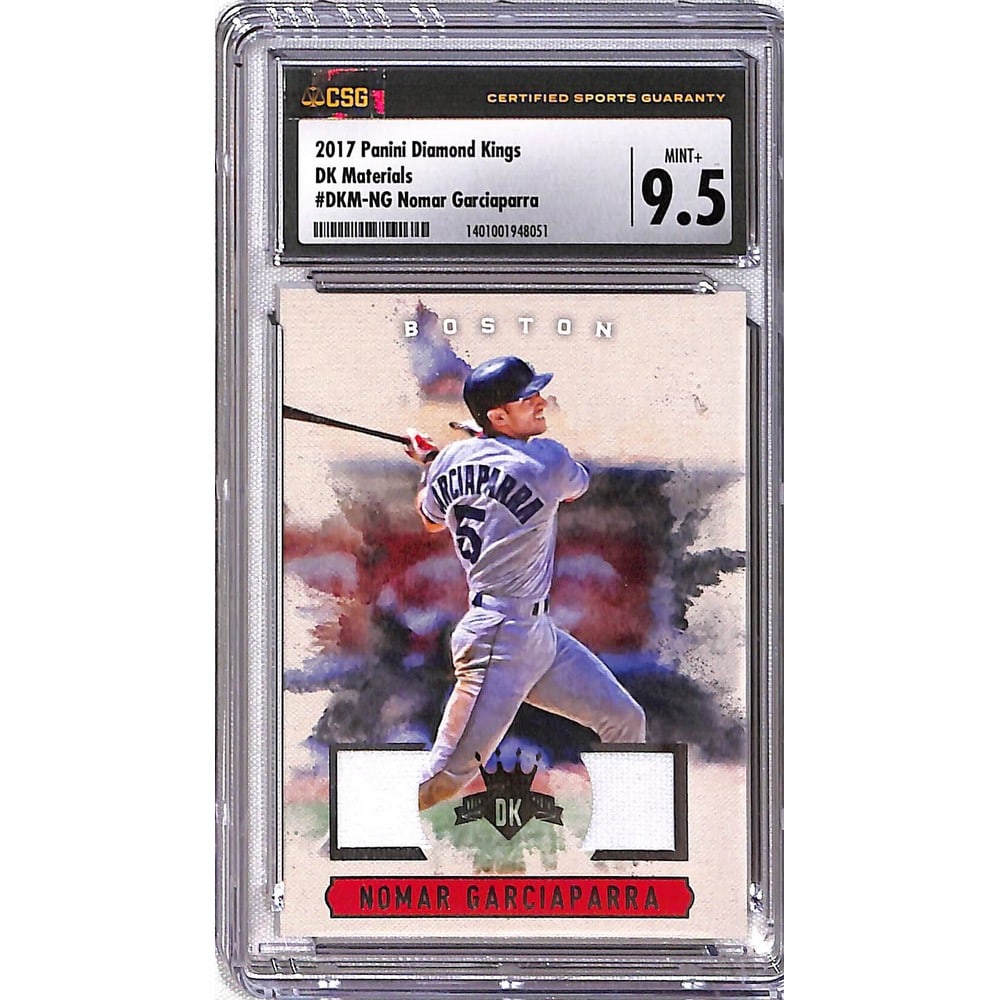 2017 Diamond Kings Nomar Garciaparra Patch Csg 9.5 (1 of 2)