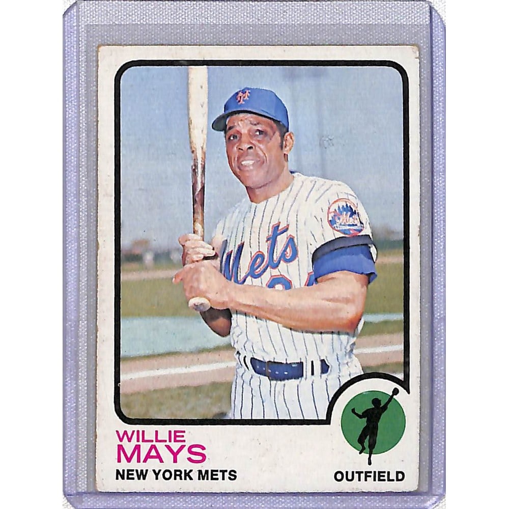 1973 Topps Willie Mays (1 of 2)