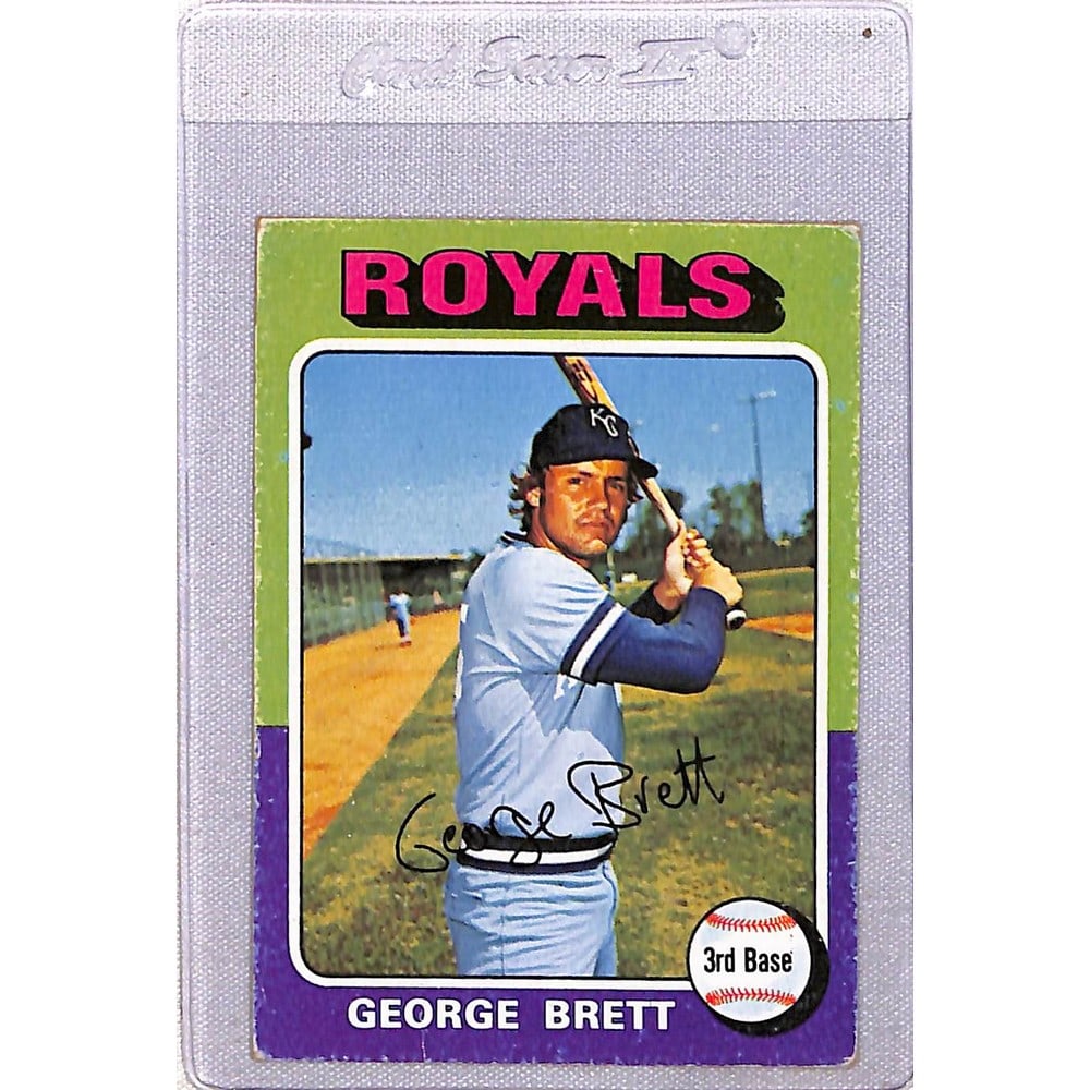 1975 Topps George Brett Rookie Card (1 of 2)