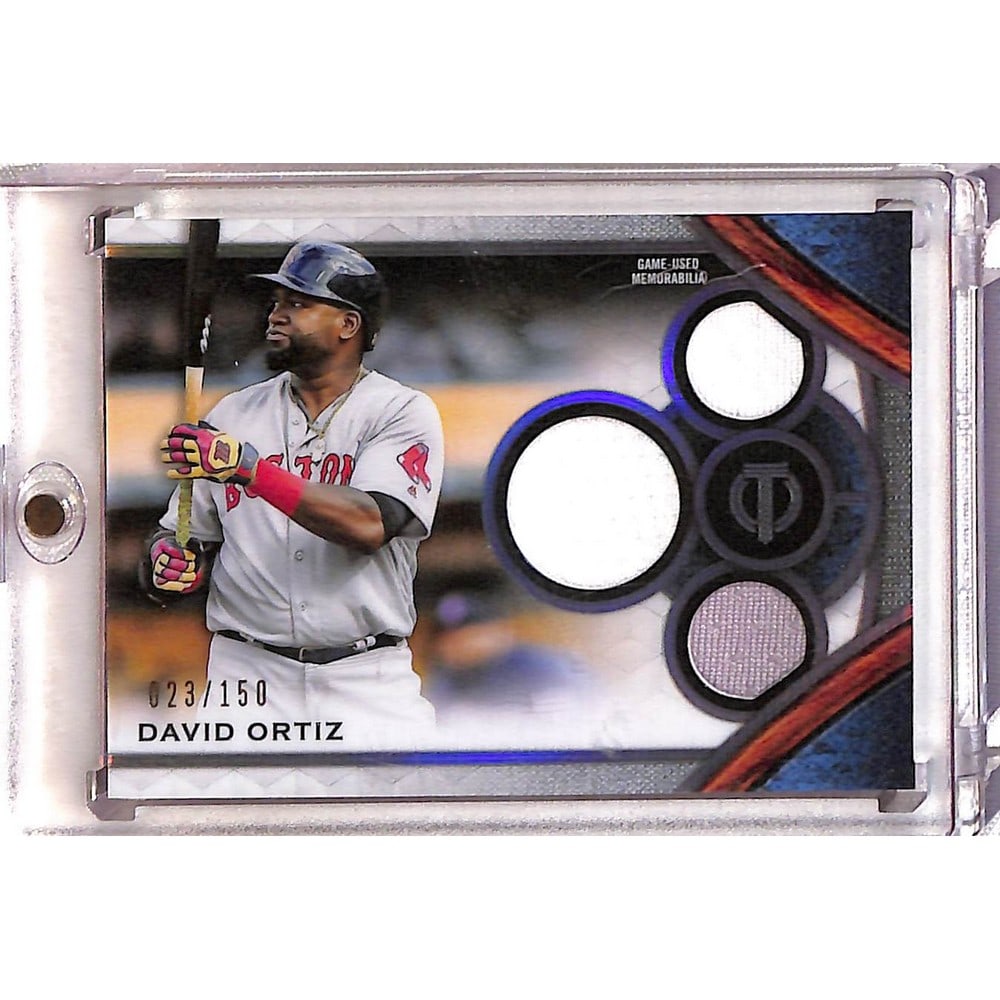 2021 Topps David Ortiz Patch 23/150 (1 of 2)