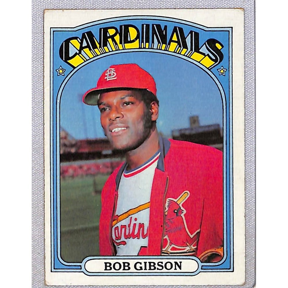 1972 Topps Bob Gibson Vg-ex (1 of 2)