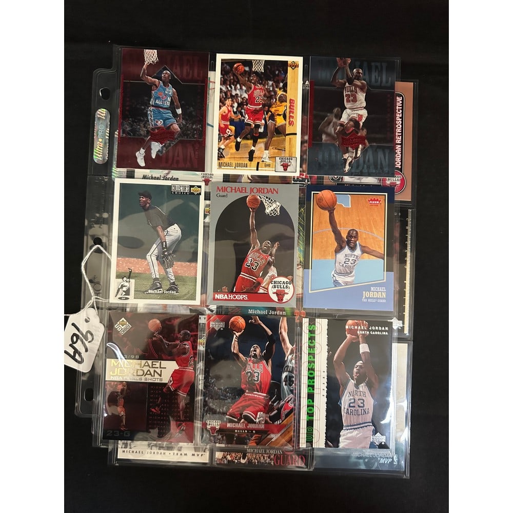 (18) Different Michael Jordan Cards (1 of 4)