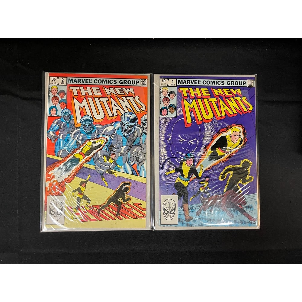 (21) The New Mutants Comic Books (1 of 11)
