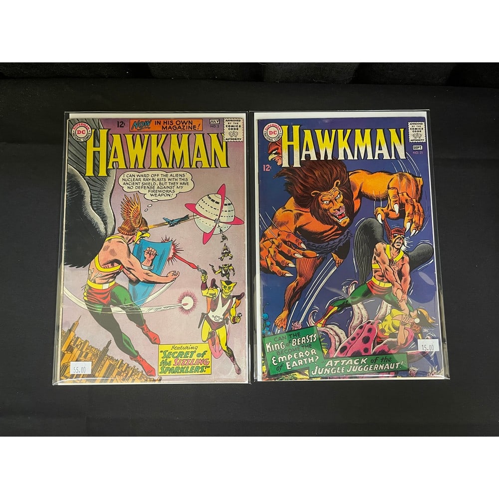 (5) Silver Age Hawkman Comics (1 of 3)