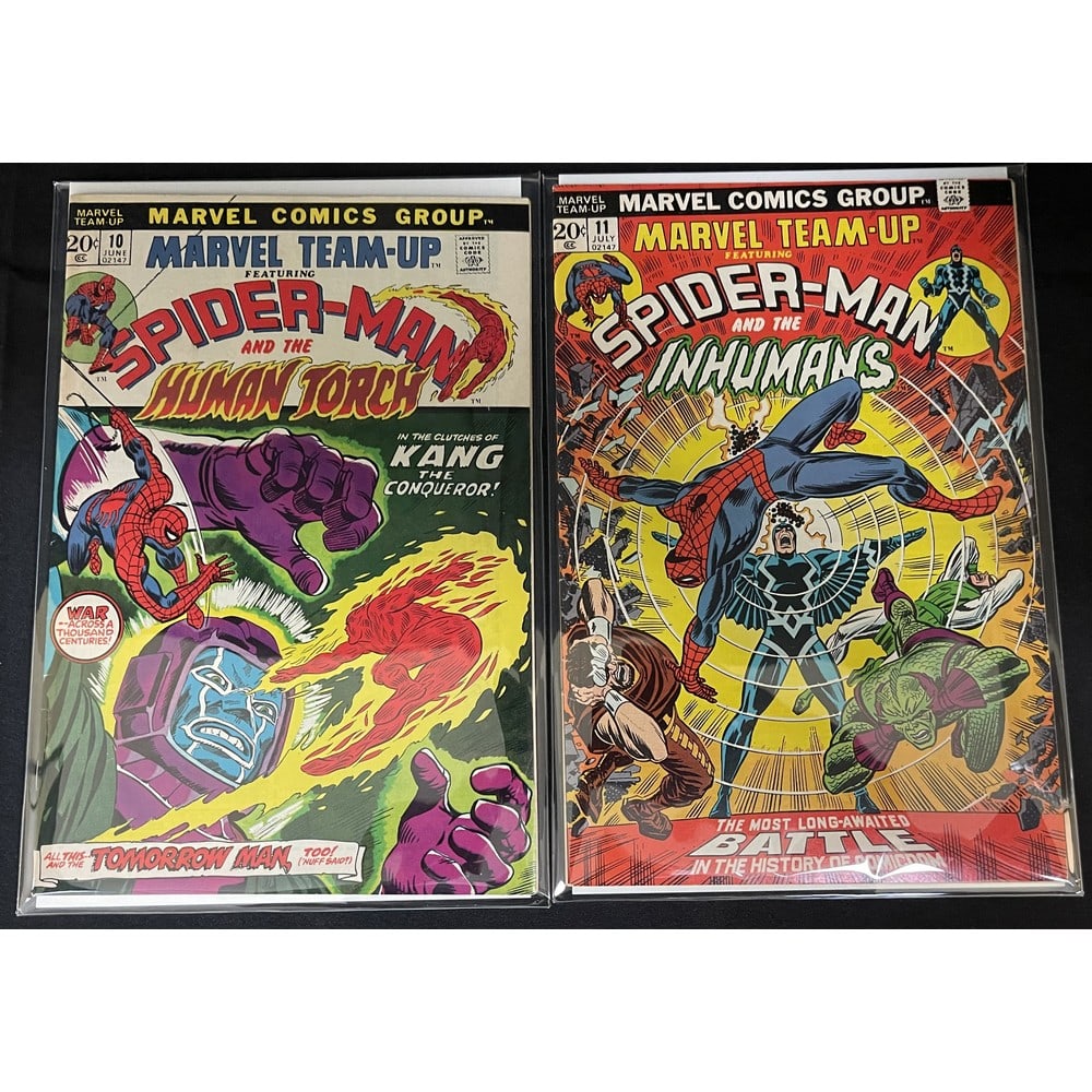 (5) Silver Age Marvel Team Up Comics (1 of 3)