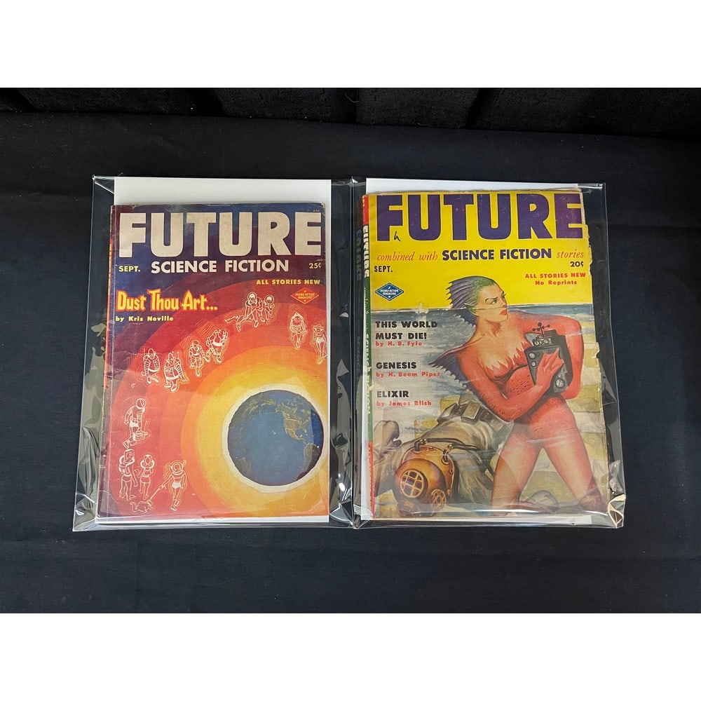 (8) Vintage Future Science Fiction Comic Books (1 of 4)