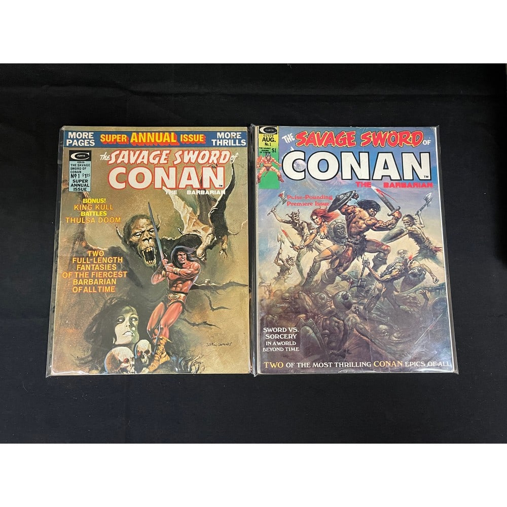 (72) Savage Sword Conan Comic Books (1 of 15)