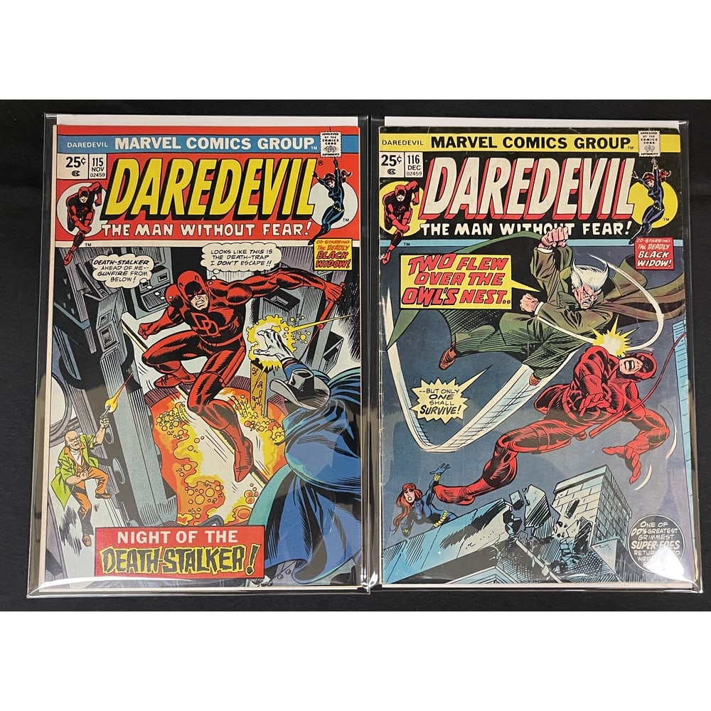 (10) Vintage Daredevil Comic Books (1 of 5)