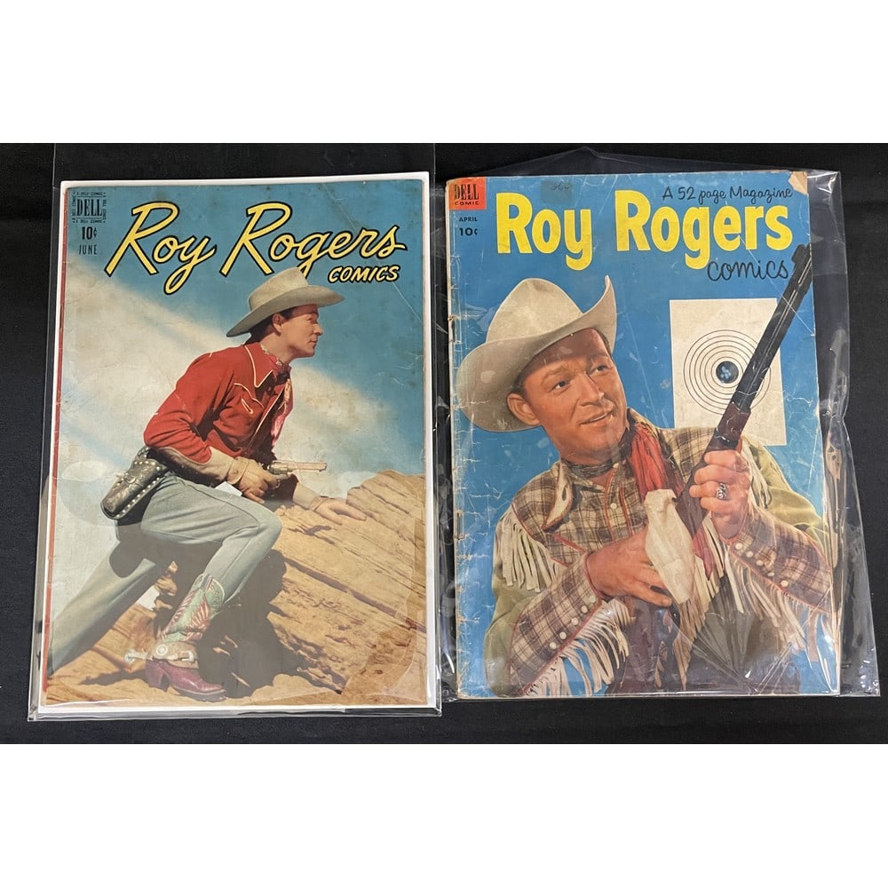 (5) Vintage Roy Rogers Comics (1 of 3)