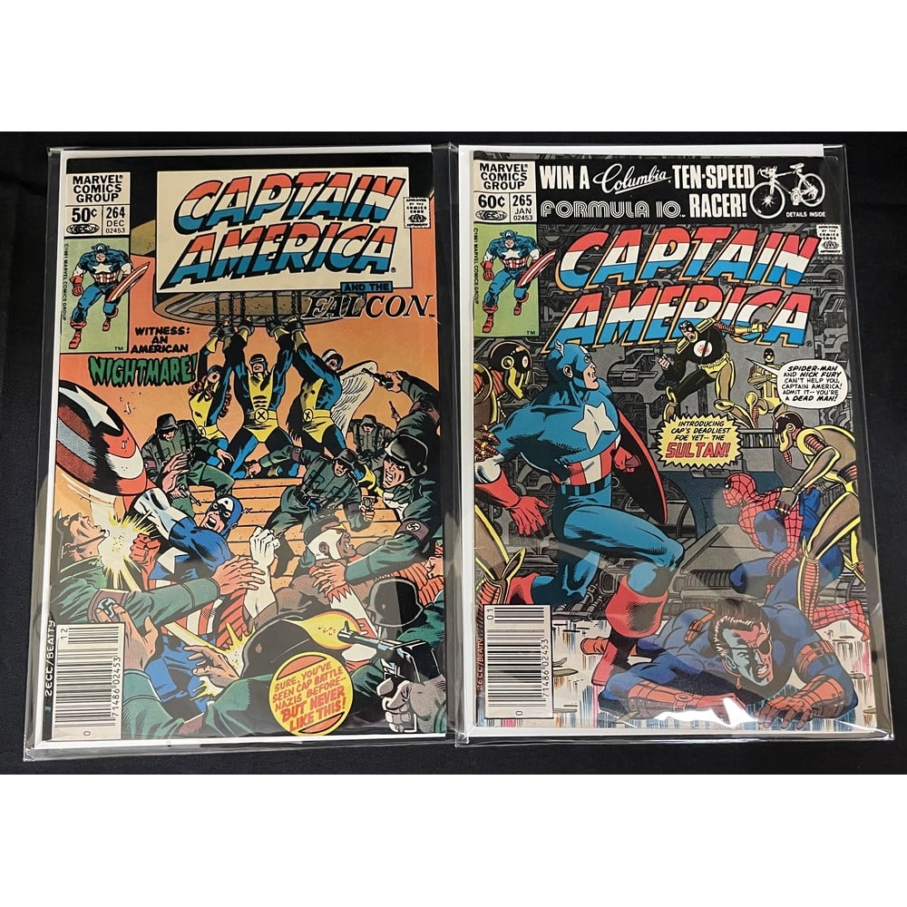 (7) Vintage Captain America Comics (1 of 4)