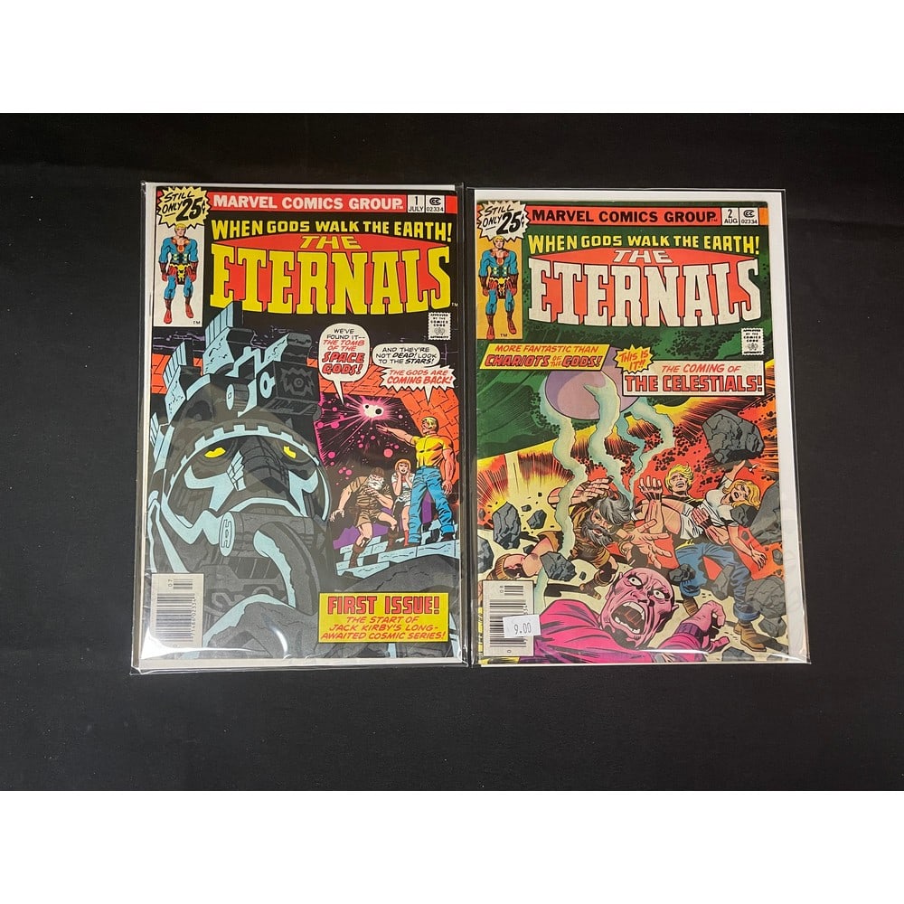 1976 The Eternals Comics #1,2,3 (1 of 2)