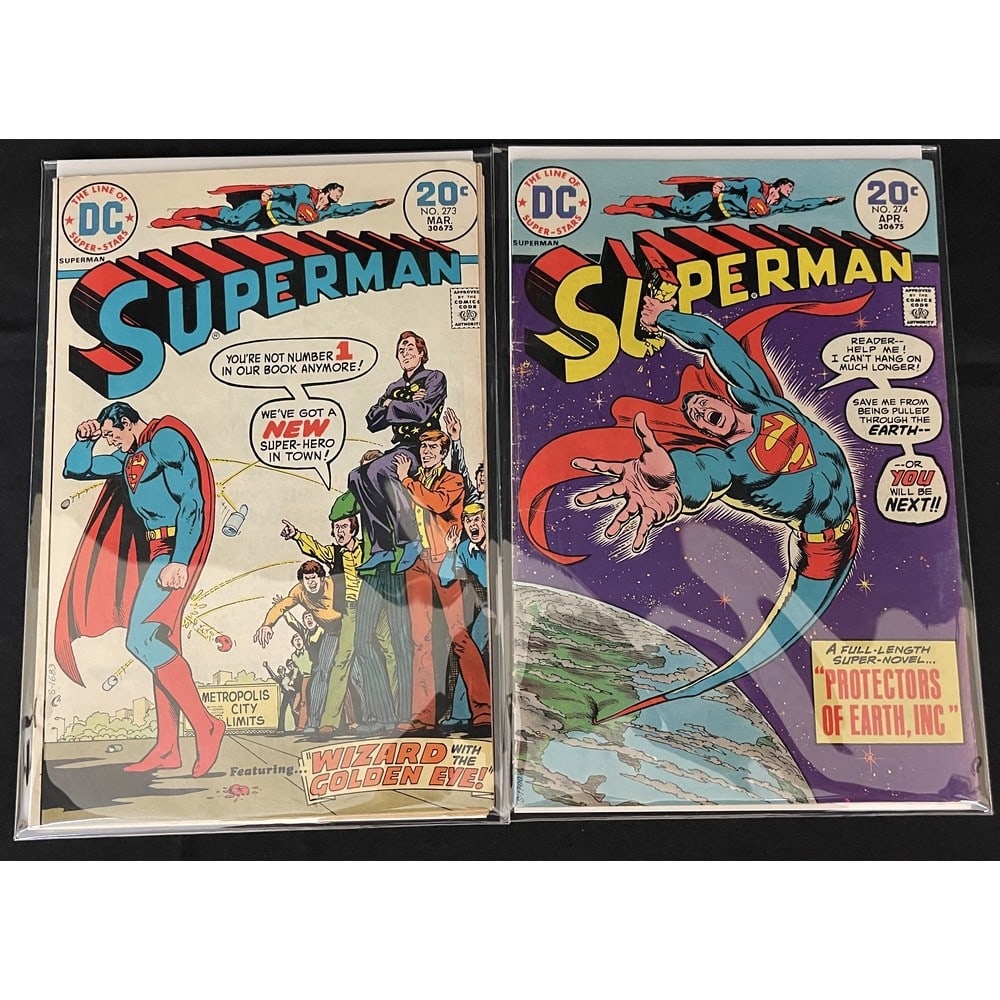 (15) Vintage Superman Comic Books (1 of 8)