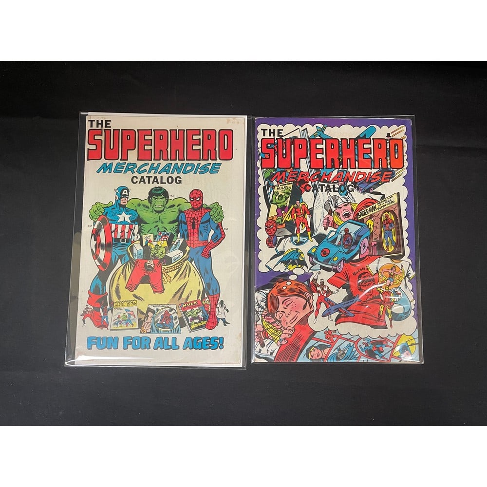 (10) Marvel Super Hero Catalogs/comics (1 of 5)