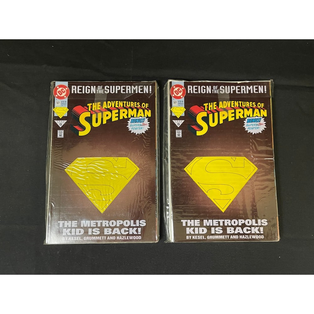 (49) Mint Reign Of Superman Sealed Sets (1 of 4)