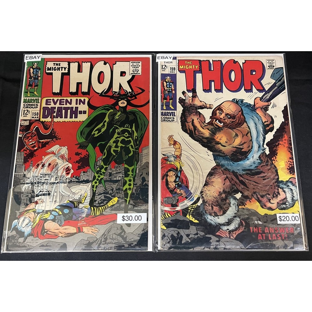 (4) Vintage Thor Comic Books (1 of 2)