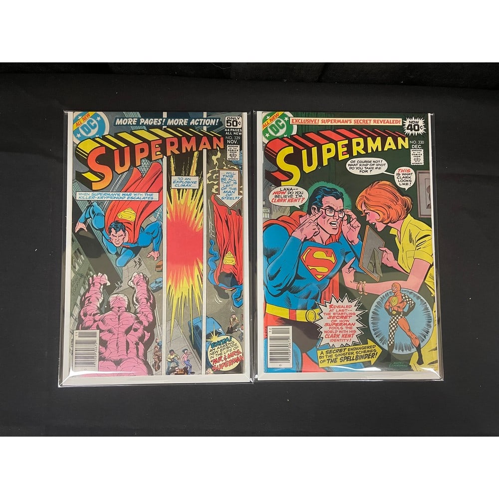 (10) Vintage Superman Comics (1 of 5)