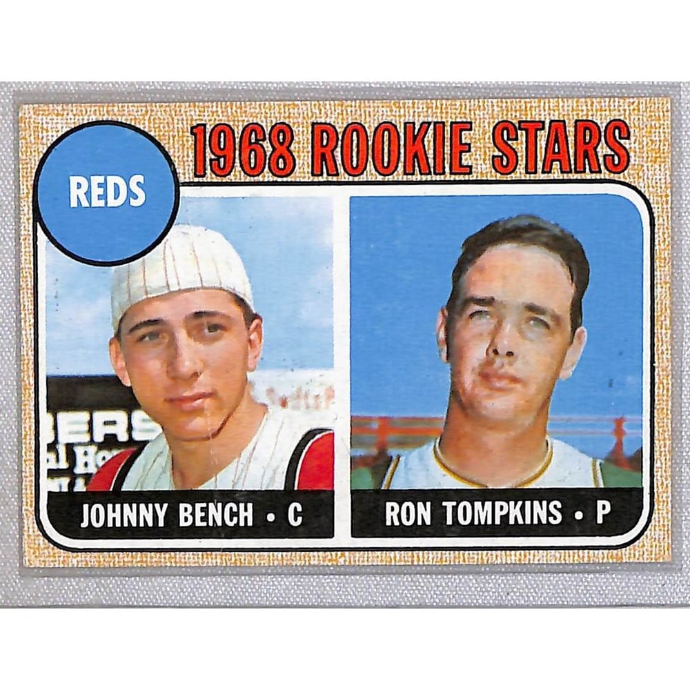 1968 Topps Johnny Bench Rookie (1 of 2)