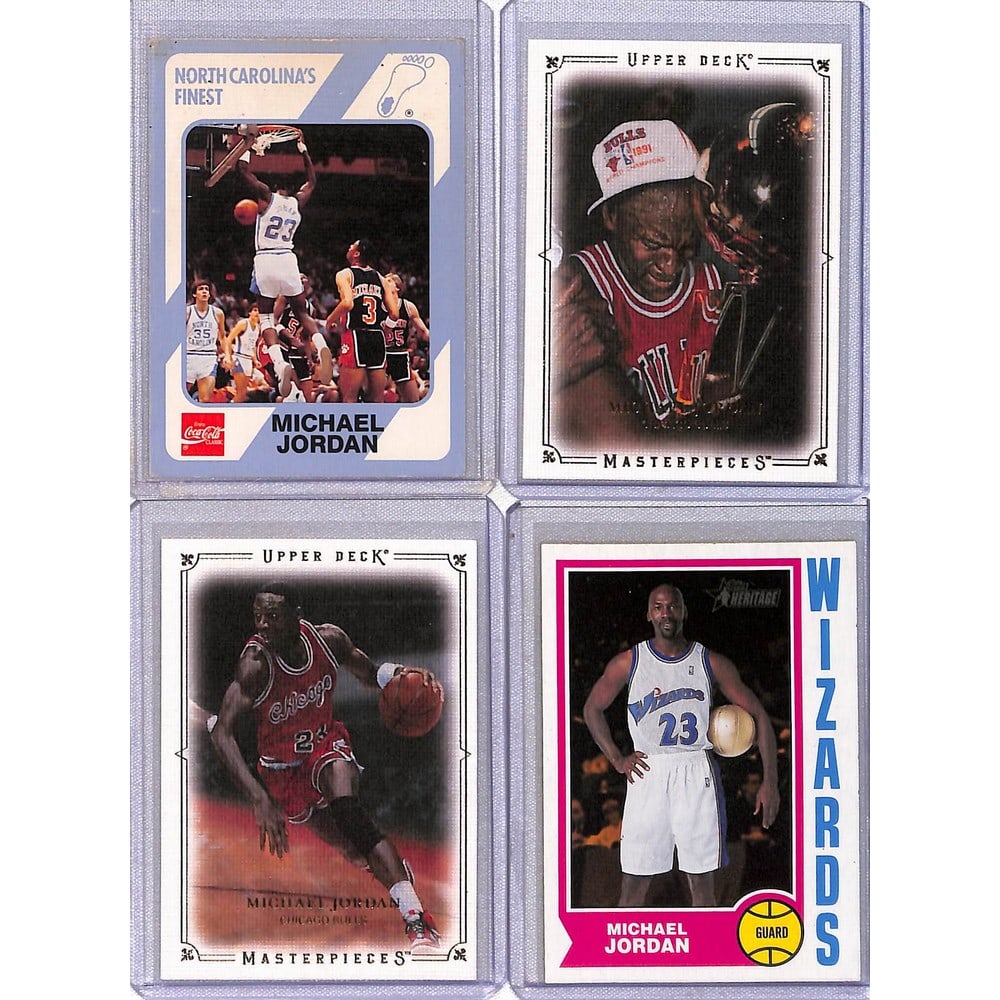 (4) Michael Jordan Cards (1 of 2)
