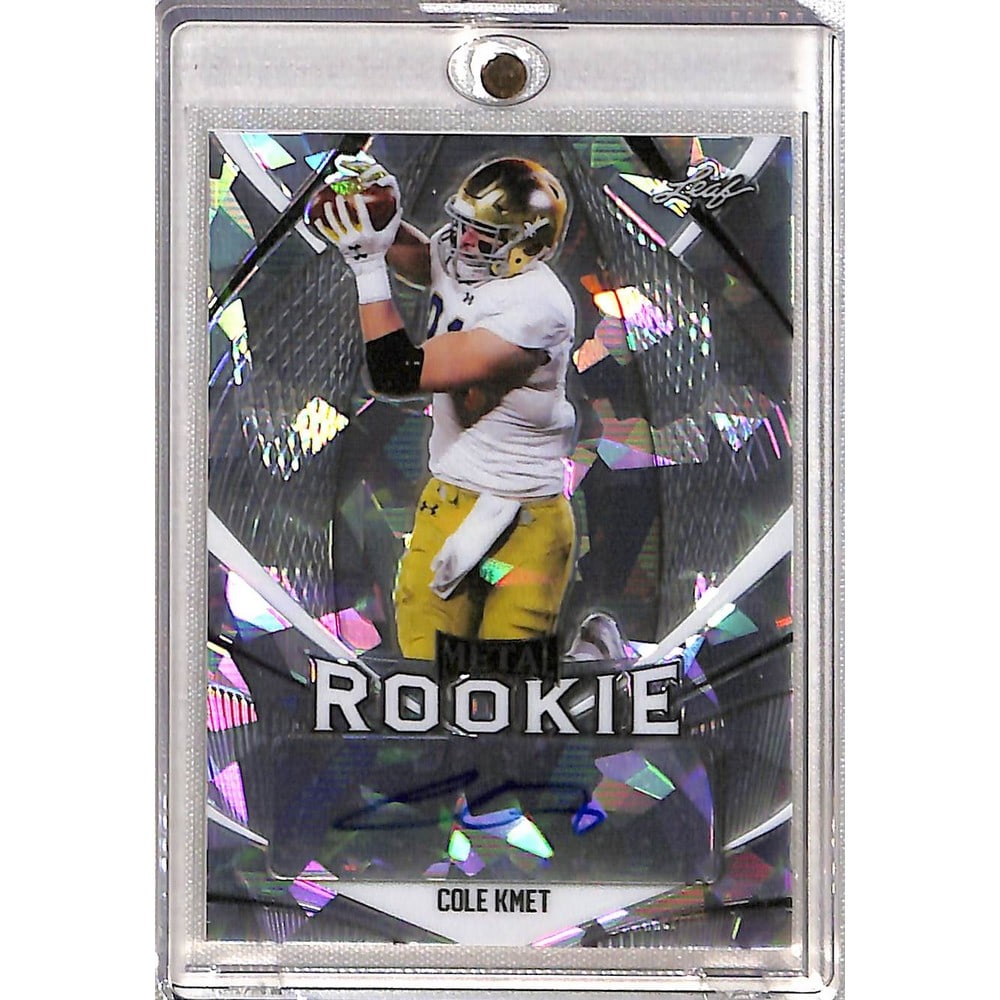 2020 Leaf Cole Kmet Rookie Auto 20/35 (1 of 2)