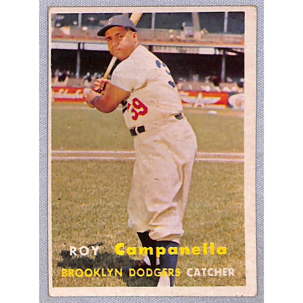 1957 Topps Roy Campanella: 1957 Topps Roy Campanella