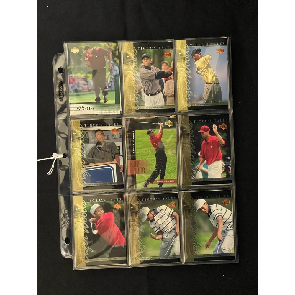 (33) Tiger Woods Cards With Rookie (1 of 4)