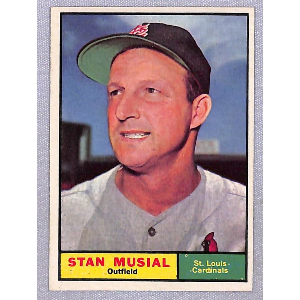 1961 Topps Stan Musial Vgex (1 of 2)