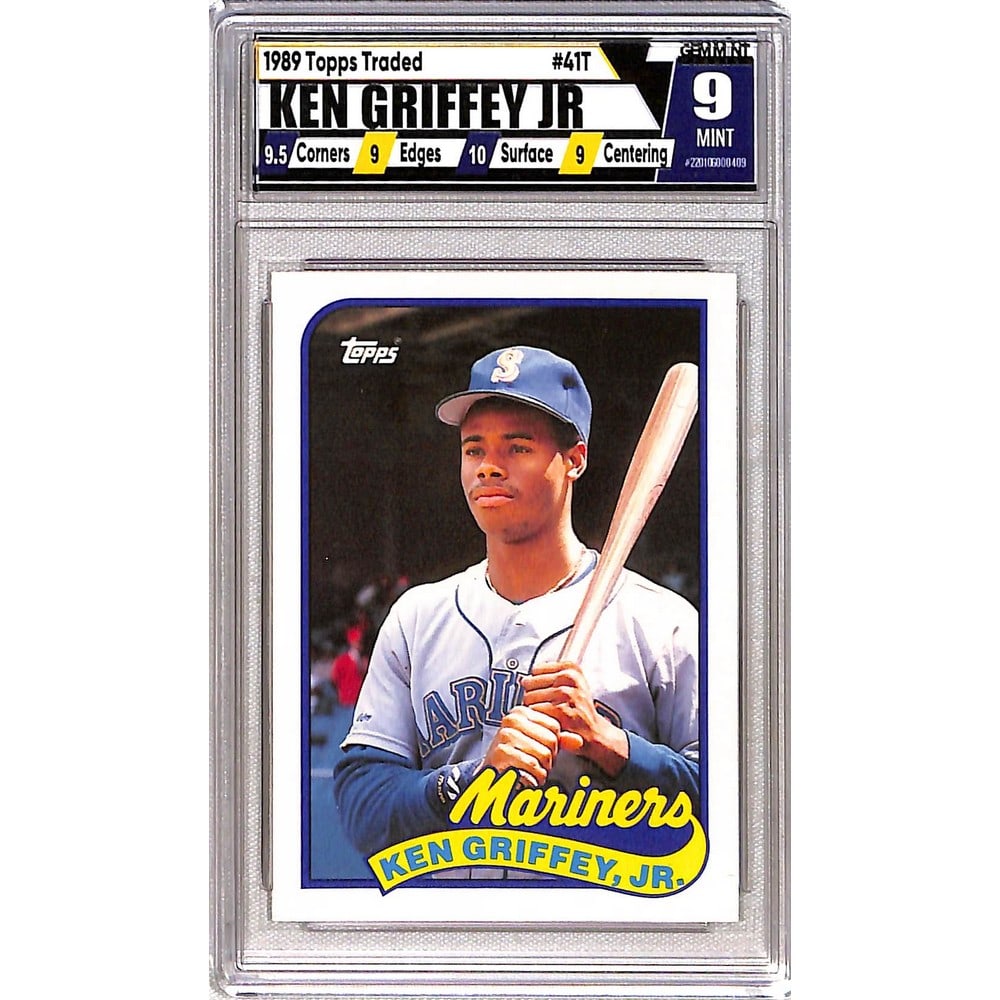 1989 Topps Traded Ken Griffey Jr. Rc Gmg 9: 1989 Topps Traded Ken Griffey Jr. Rc Gmg 9