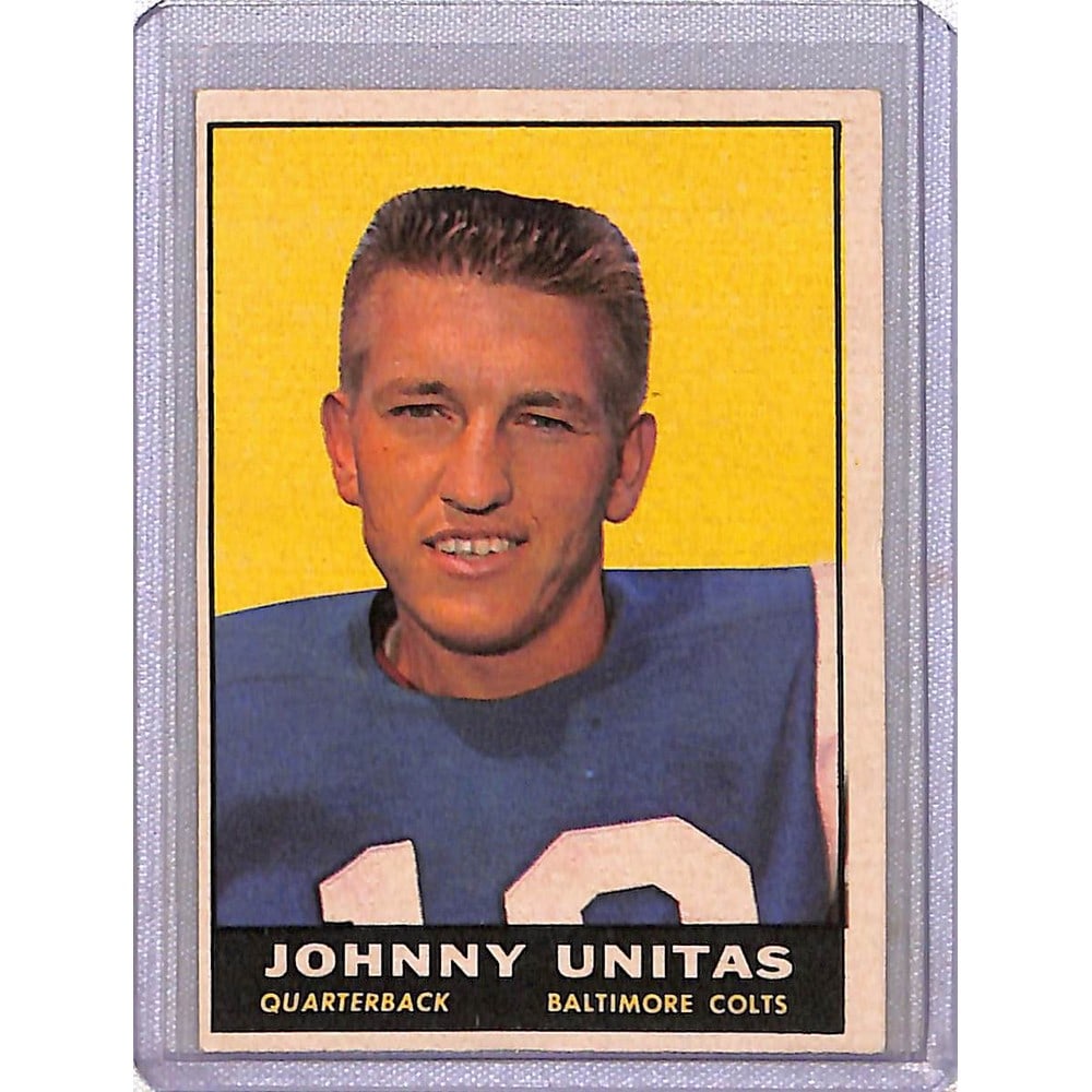 1961 Topps Johnny Unitas (1 of 2)
