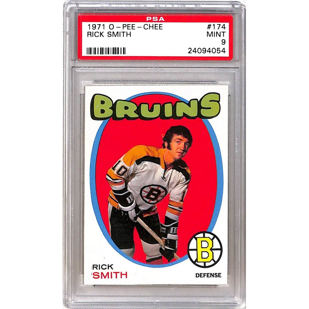 1971 Opc Rick Smith Hockey Psa 9: 1971 Opc Rick Smith Hockey Psa 9