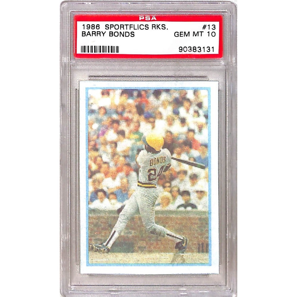 1989 Sport Flics Barry Bonds Rookie Psa 10 (1 of 2)