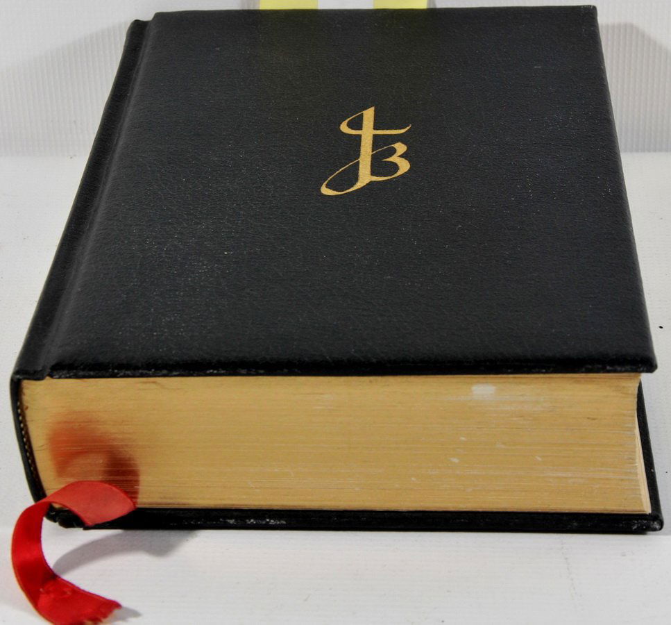 Jerusalem Bible Illustrated by Salvador Dali 1970: Jerusalem Bible Illustrated by Salvador Dali 1970 Doubleday Publisher together with the Life and Adventures of Robinson Crusoe by Daniel Defoe Illustrations mounted 34 1/2" x 25 1/2"