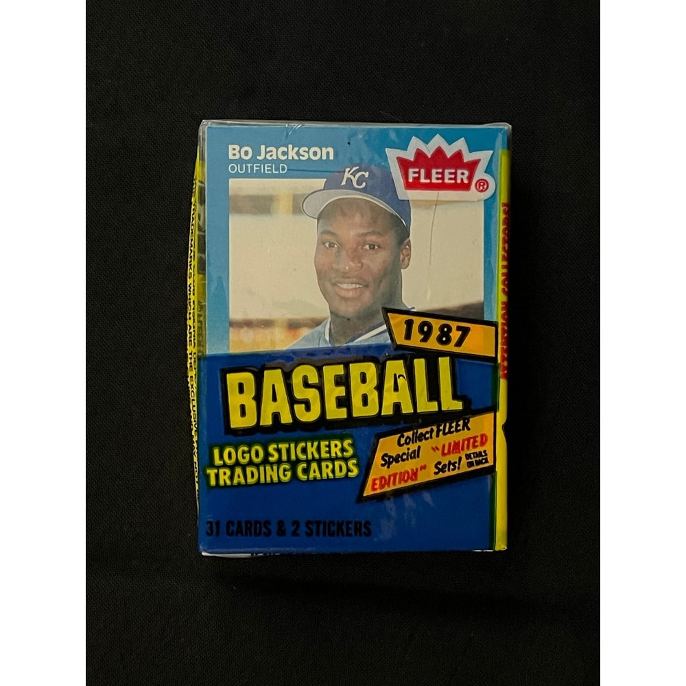 1987 Fleer Baseball Sealed Cello Pack (1 of 2)