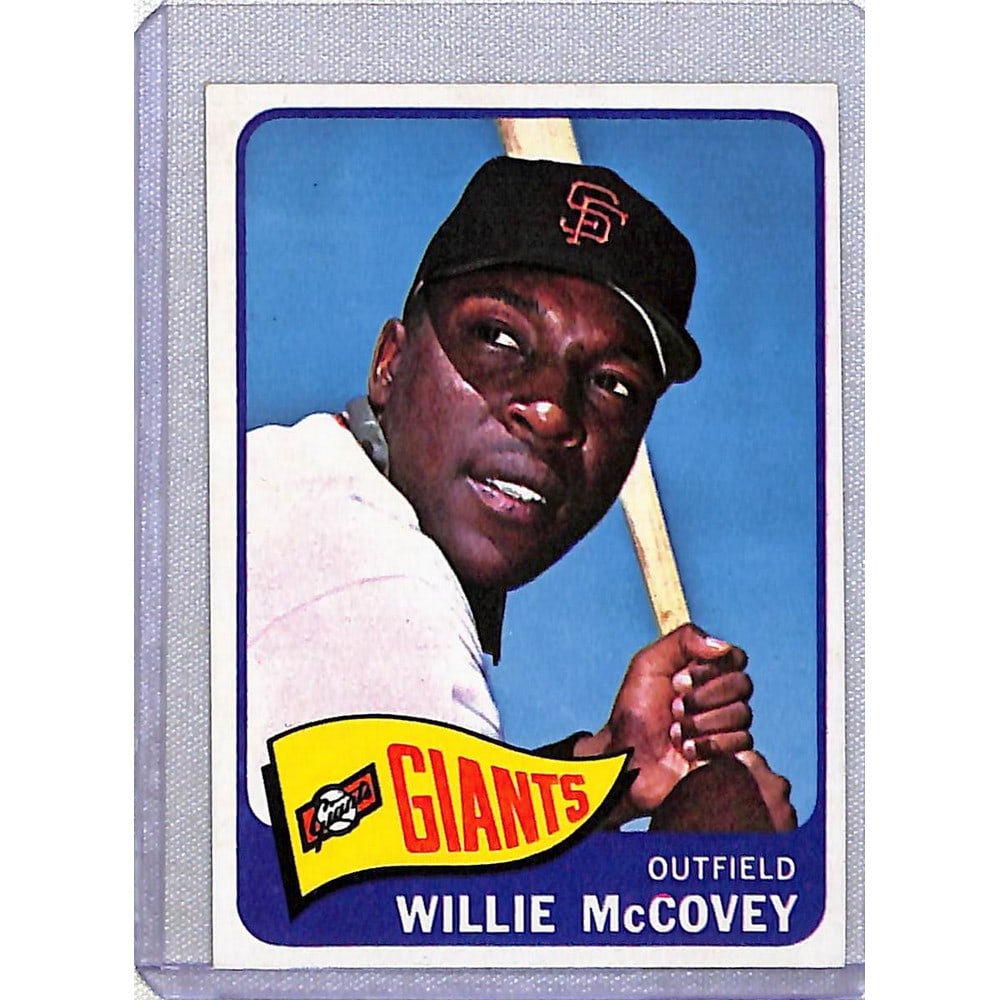 High Grade 1965 Topps Willie Mccovey (1 of 2)