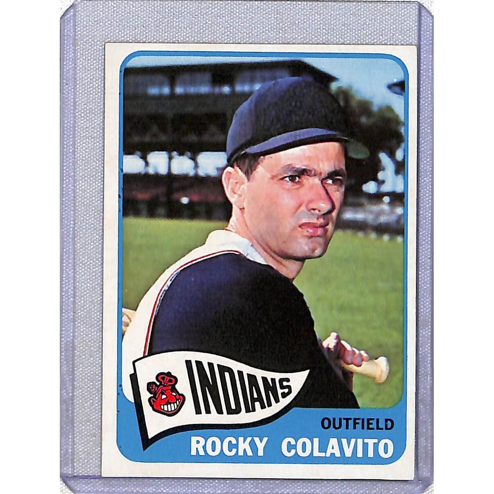 High Grade 1965 Topps Rocky Colavito (1 of 2)