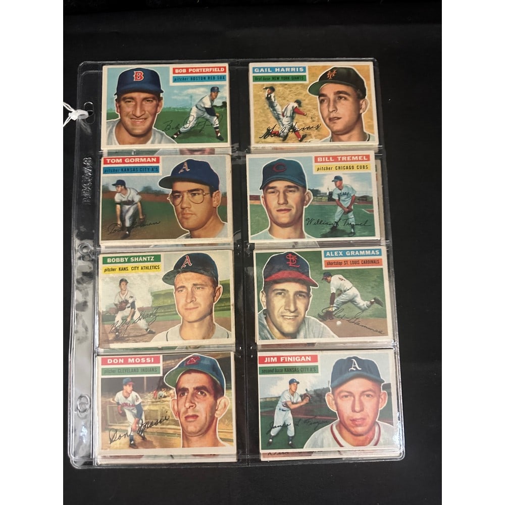 (32) 1956 Topps Baseball Cards Nice Condition (1 of 3)