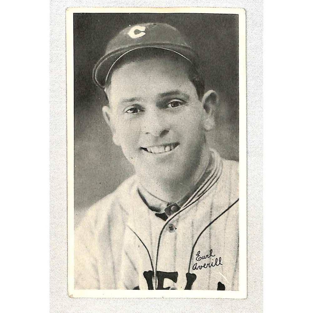 1936 Goudey Premium Earl Averill: 1936 Goudey Premium Earl Averill