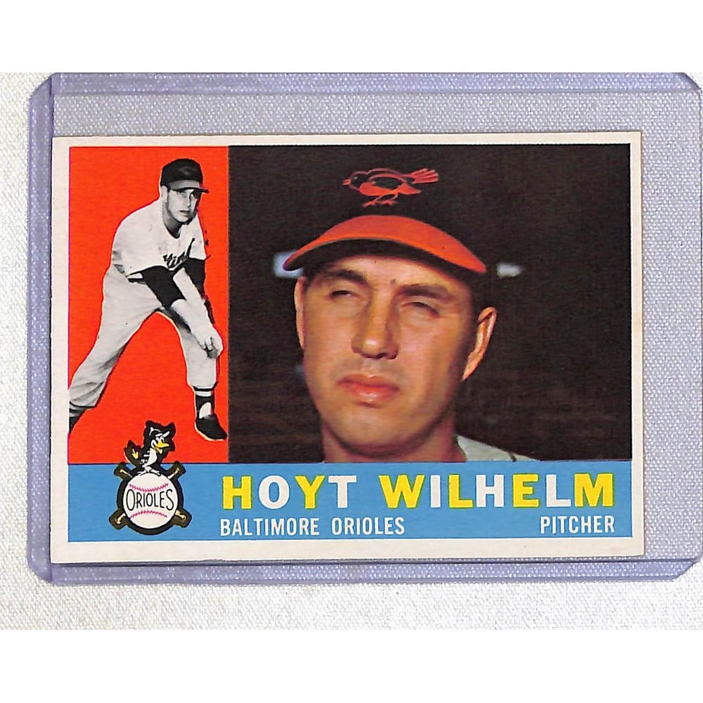 1960 Topps Hoyt Wilhelm High Grade (1 of 2)