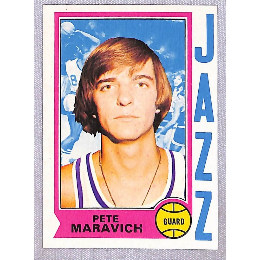 1974 Topps Pete Maravich Nice Shape (1 of 2)
