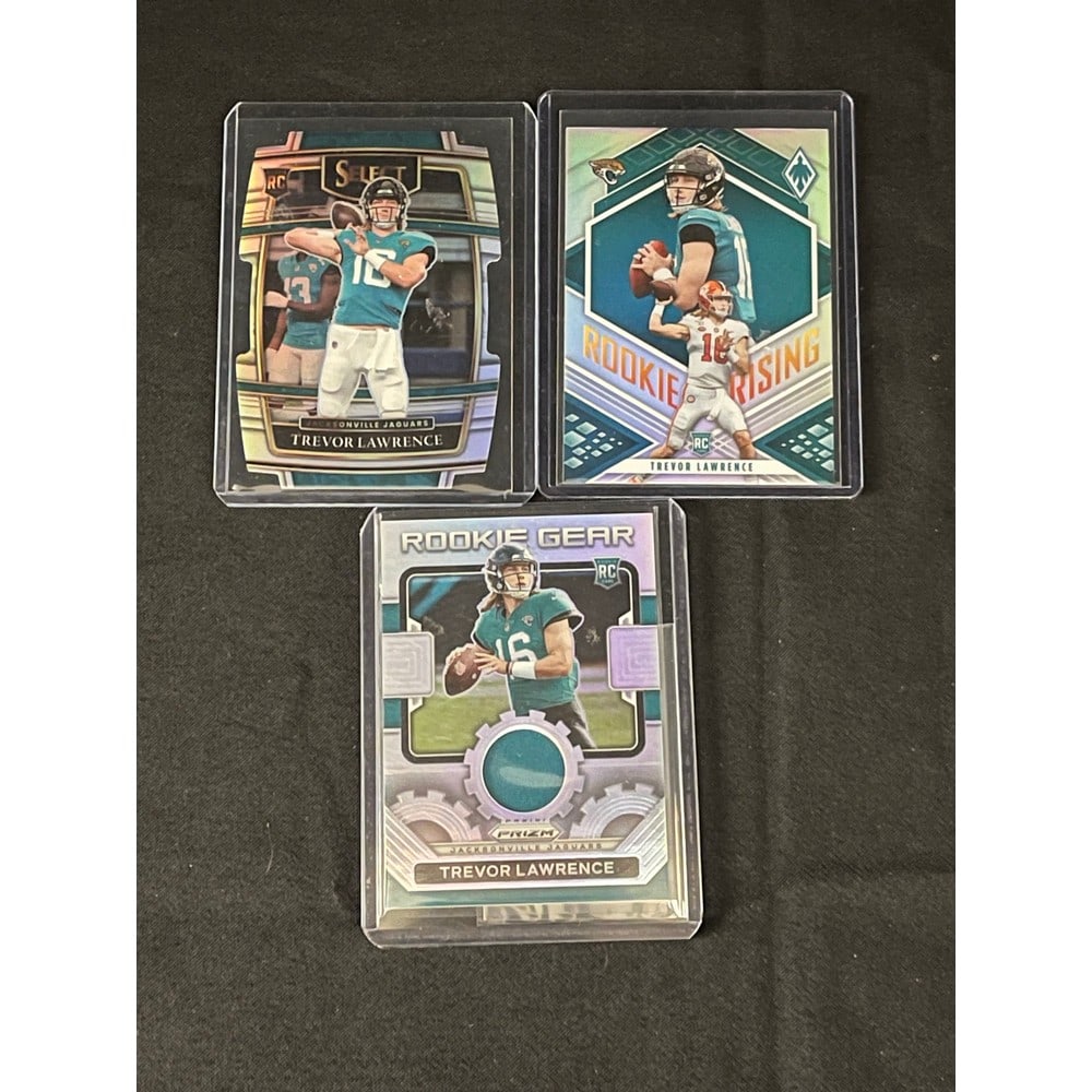 (3) Trevor Lawrence Rookie Cards (1 of 1)