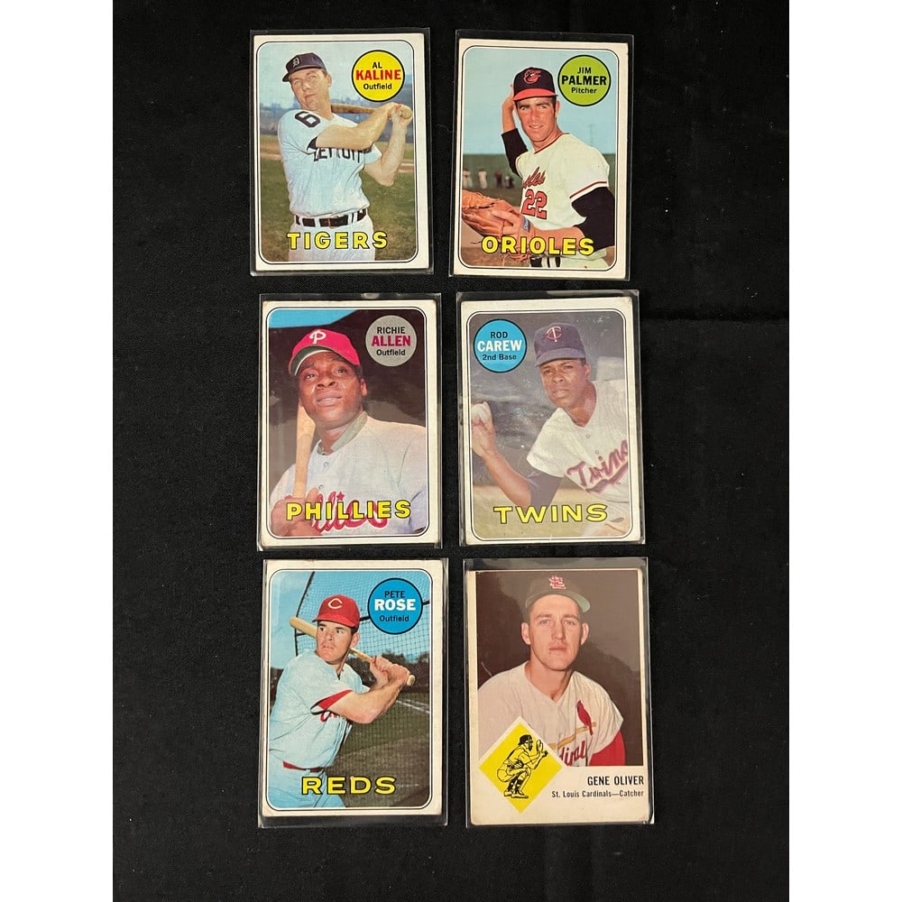 (6) 1960's Topps Baseball Stars/hof (1 of 1)