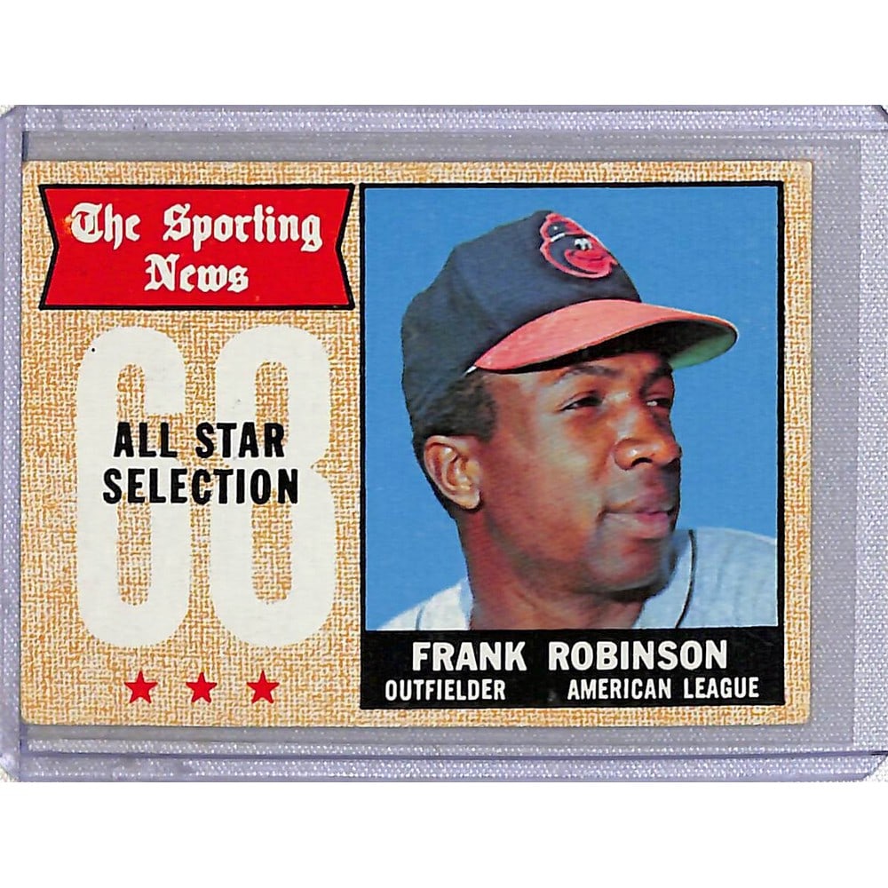1968 Topps Frank Robinson Allstar Nice Shape (1 of 2)