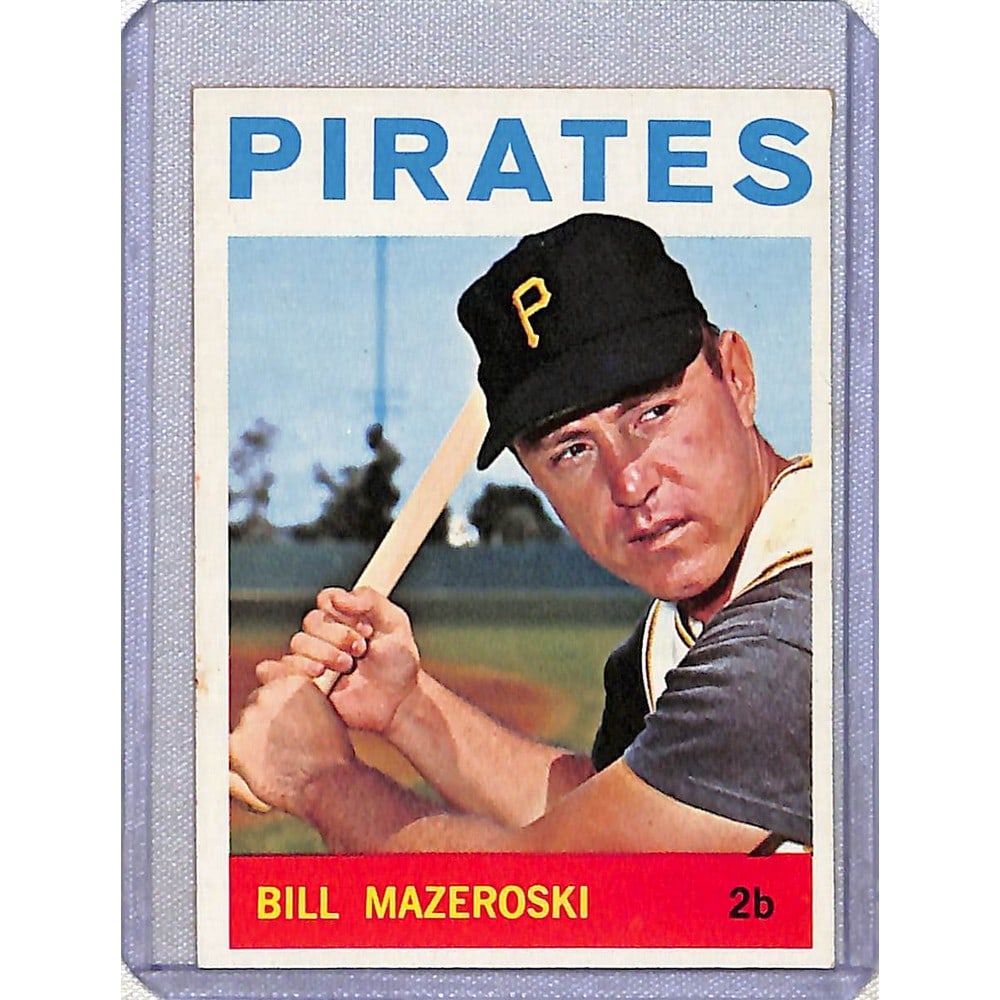 1964 Topps Bill Mazeroski Nice Shape (1 of 2)