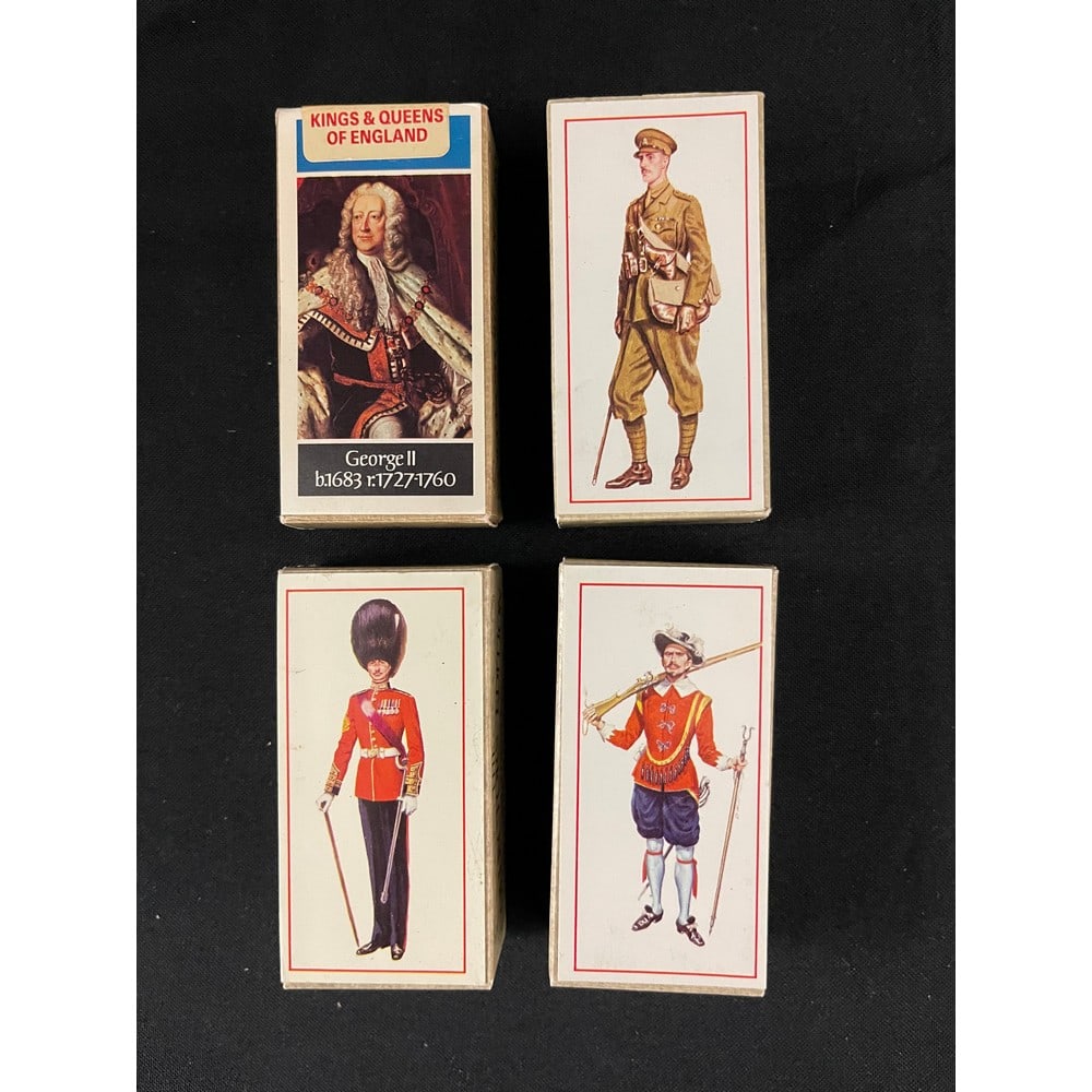 (4) Collectors Edition Cigarette Cards Sets (1 of 1)
