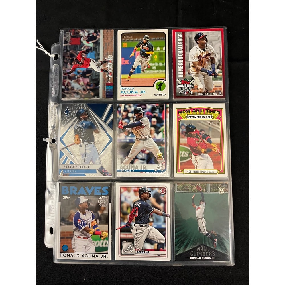 (27) Different Ronald Acuna Cards (1 of 3)