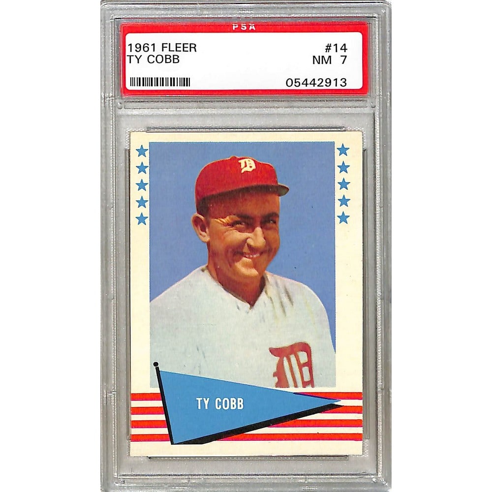1961 Fleer Ty Cobb Psa 7 (1 of 2)