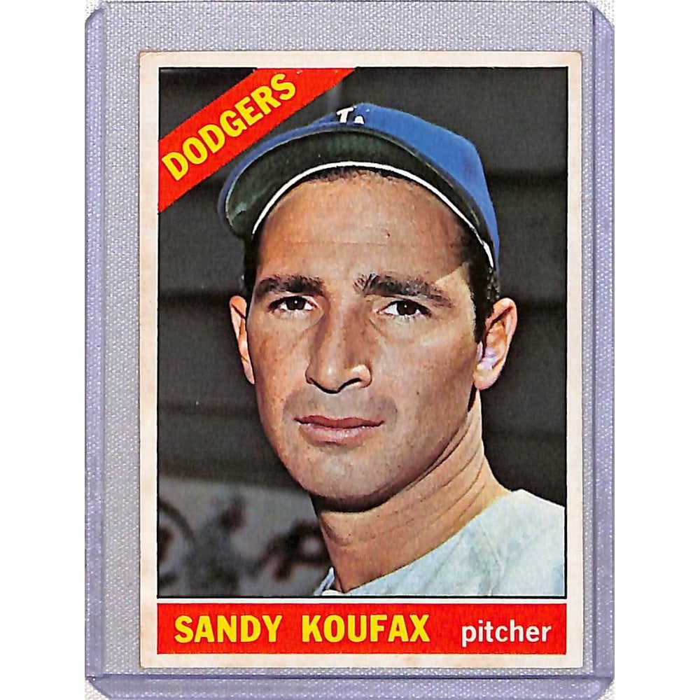 1966 Topps Sandy Koufax Nice Shape (1 of 2)