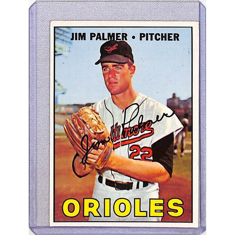 1967 Topps Jim Palmer Nice Shape (1 of 2)