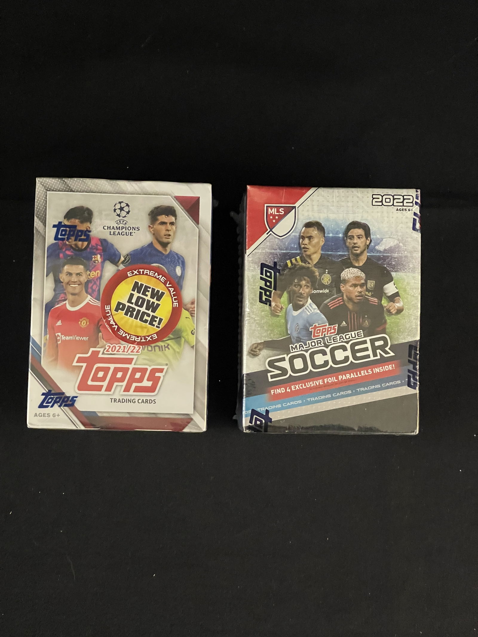 (2) 2021-22 Topps Soccer Sealed Blaster Boxes (1 of 1)