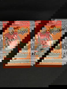 (2) 2022-23 Ud Hockey Sealed Blaster Boxes: (2) 2022-23 Ud Hockey Sealed Blaster Boxes