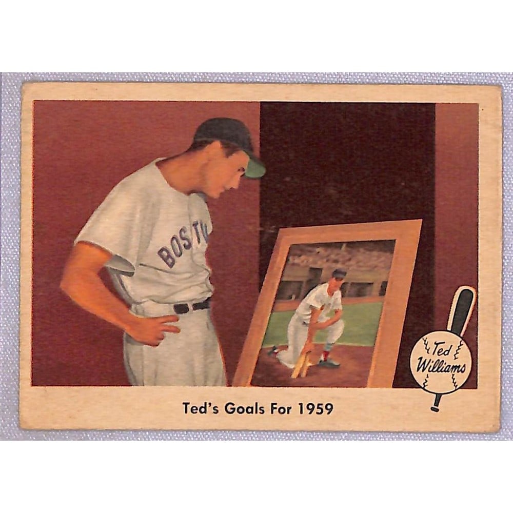 1959 Fleer Ted Williams #80: 1959 Fleer Ted Williams #80